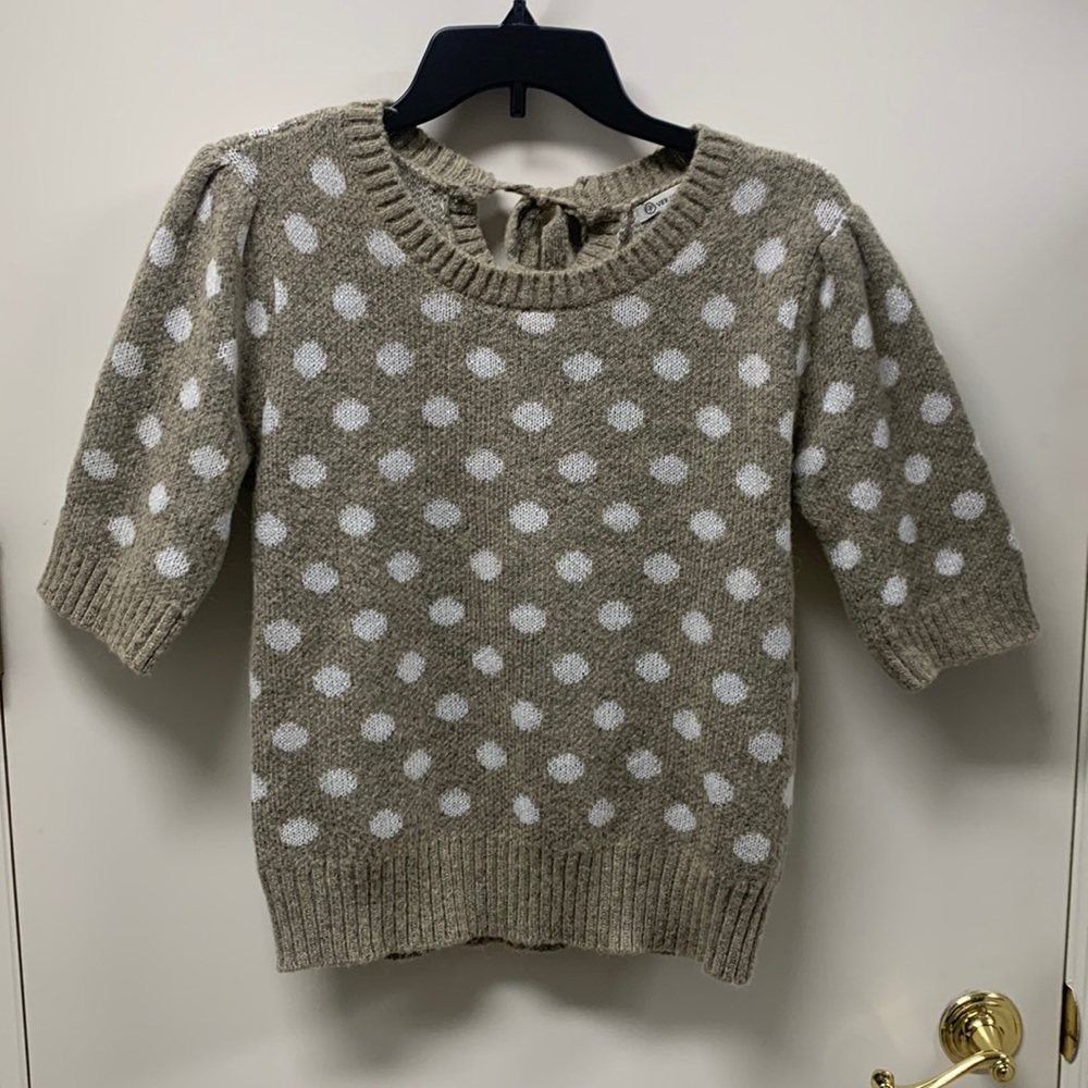Polka Dot Versona Sweater. Size M.